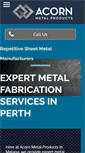 Mobile Screenshot of acornmetal.com.au